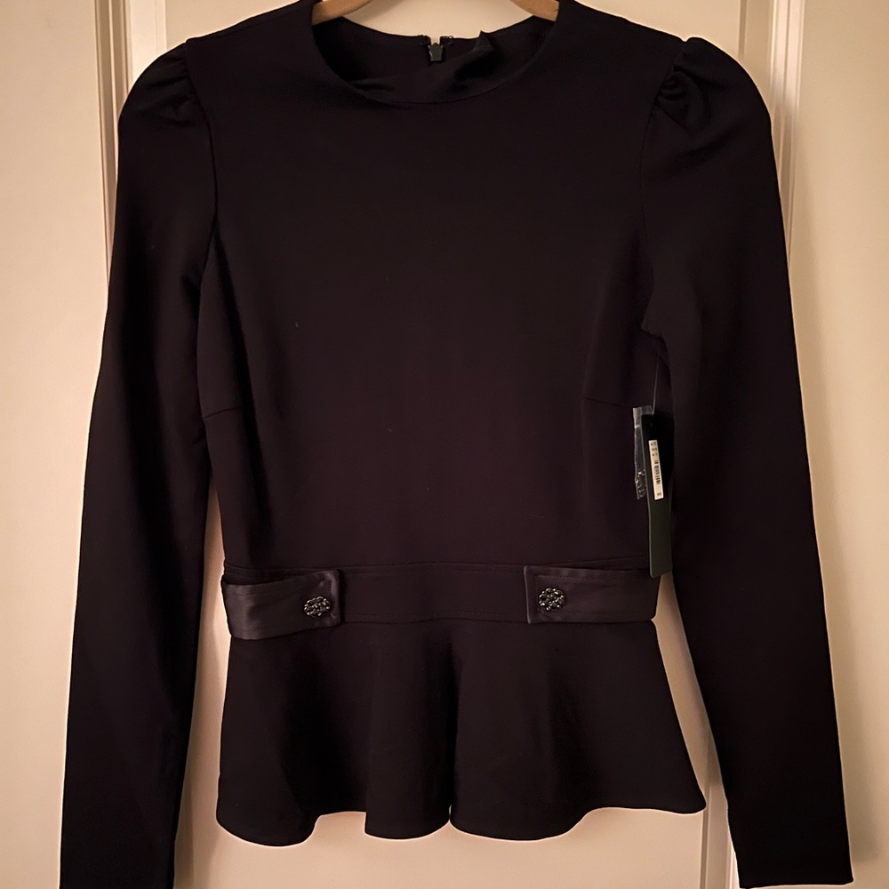 The Limited Eva Longoria Collection Peplum Top